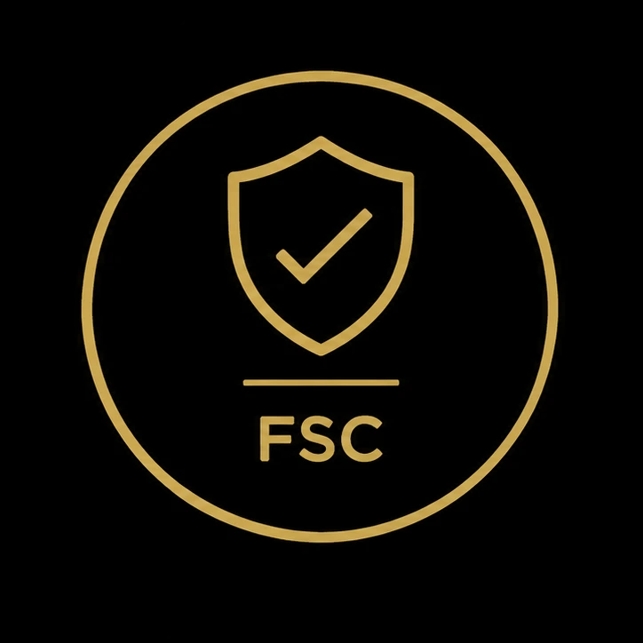 FSC Chain of Custody certification badge