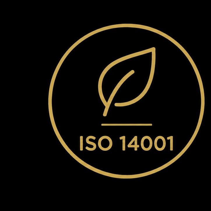 ISO 14001 certification badge