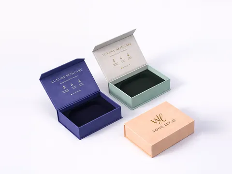 Blue, Mint and Peach Flip-Top Boxes by Xinhua Pack Legend