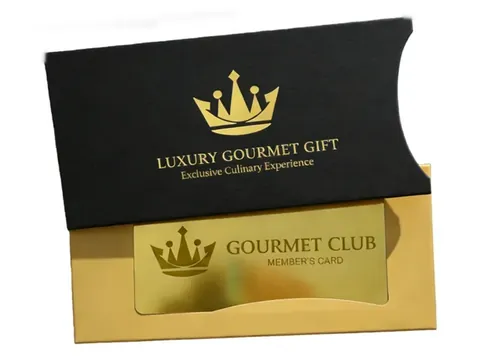 Black and Gold Card Holder Envelope by Xinhua Pack Legend