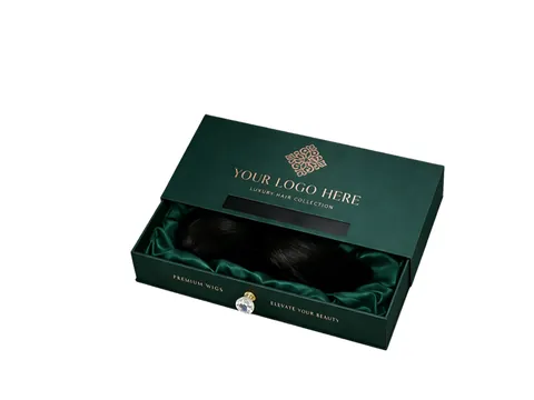 Dark Green Drawer Box with Crystal Knob by Xinhua Pack Legend