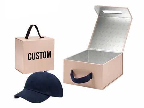 Pink Handle Box with Silver Interior by Xinhua Pack Legend