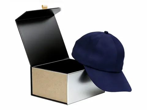 Black Kraft and Silver Cap Box by Xinhua Pack Legend