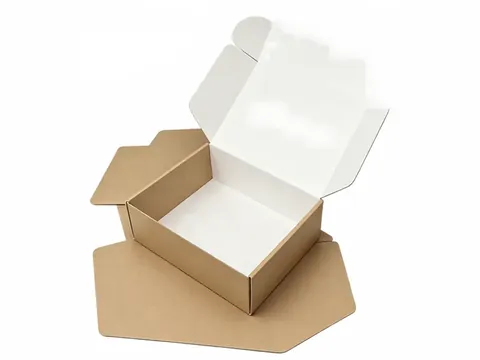 Kraft Mailer Box with White Interior by Xinhua Pack Legend