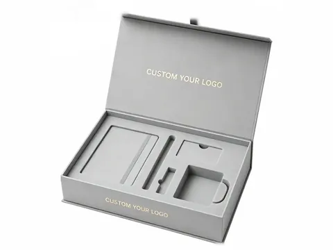 Light Grey Gift Set Box with Foam by Xinhua Pack Legend