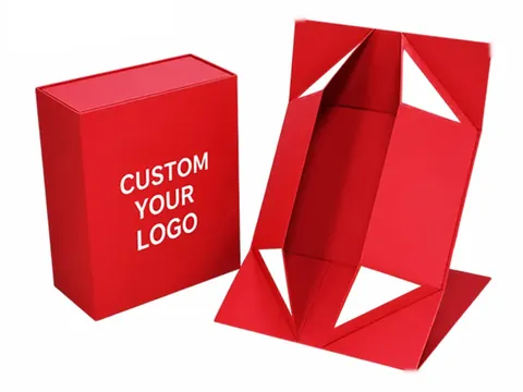 Red Foldable Flat-Pack Box by Xinhua Pack Legend
