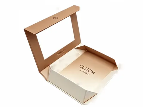 Bronze and Cream Foldable Window Box by Xinhua Pack Legend