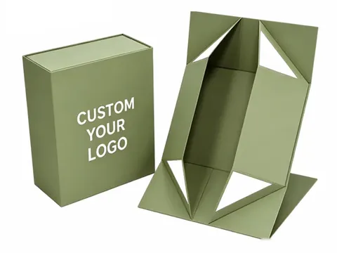 Sage Green Collapsible Gift Box by Xinhua Pack Legend