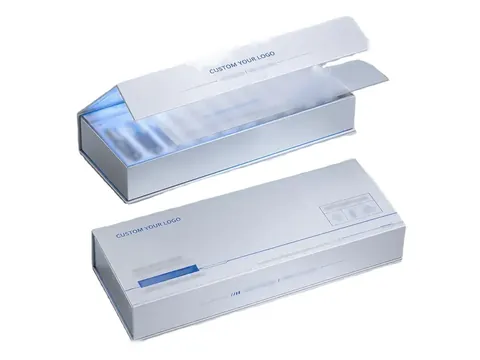 Silver Vial Carton with Frosted Tray by Xinhua Pack Legend