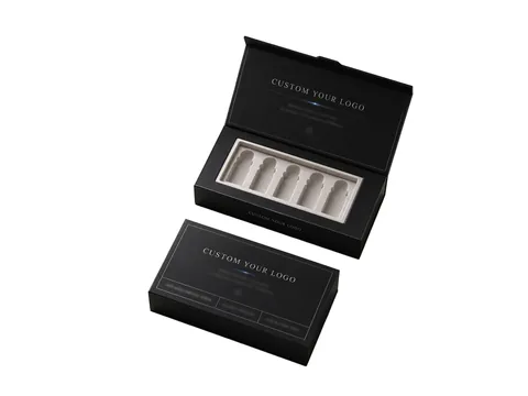 Black Five-Vial Flip-Top Box by Xinhua Pack Legend