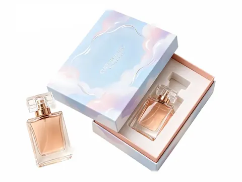 Pastel Cloud Lid and Base Perfume Box by Xinhua Pack Legend