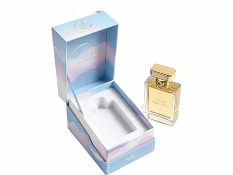 Blue Cloud Flip-Top Perfume Bottle Box by Xinhua Pack Legend