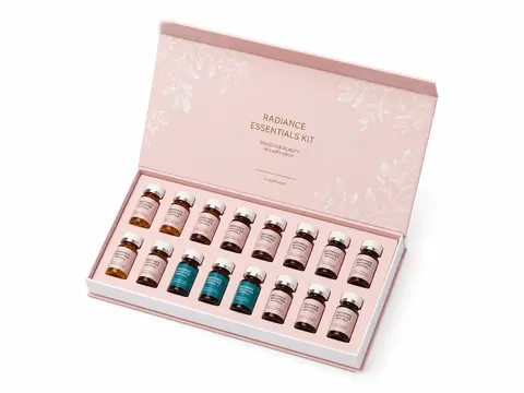 Blush Pink 16-Vial Flip-Top Kit Box by Xinhua Pack Legend
