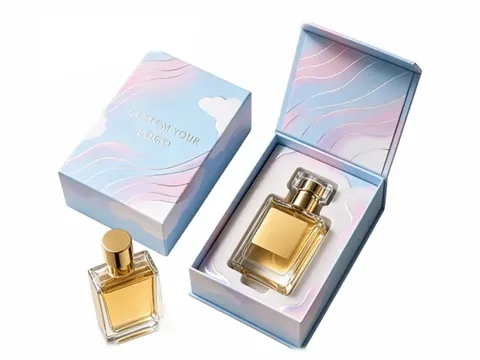 Pastel Wave Flip-Top Perfume Box by Xinhua Pack Legend