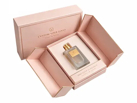 Blush Pink Double-Door Perfume Box by Xinhua Pack Legend