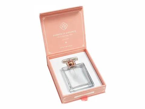 Coral Peach Flip-Top Perfume Box by Xinhua Pack Legend